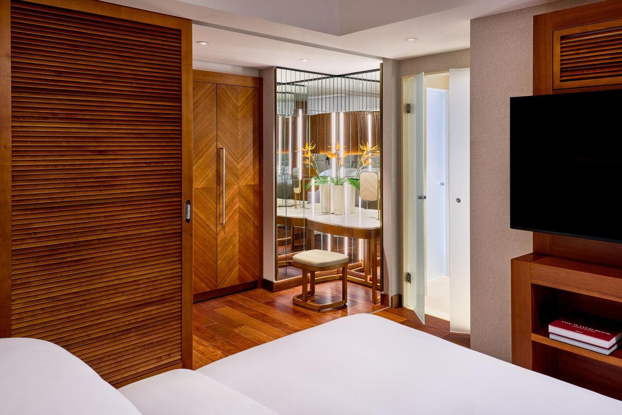 Jw Marriott Hotel Frankfurt Frankfurt am Main Exterior foto A room at the hotel