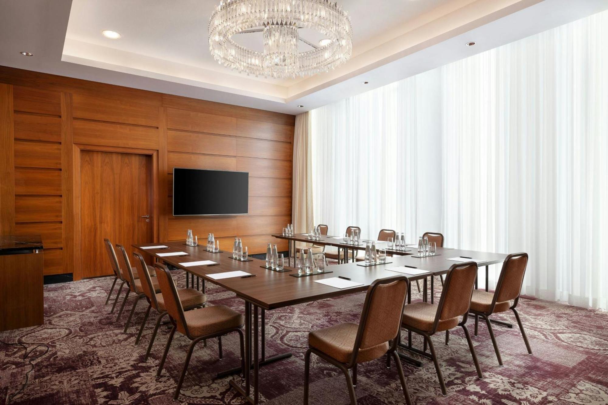 Jw Marriott Hotel Frankfurt Frankfurt am Main Exterior foto Meeting room