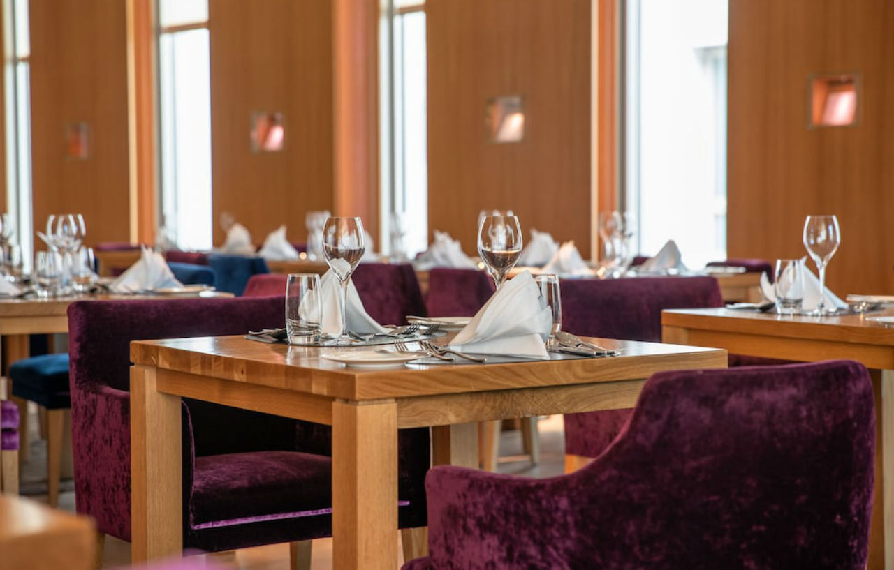 Jw Marriott Hotel Frankfurt Frankfurt am Main Exterior foto Restaurant